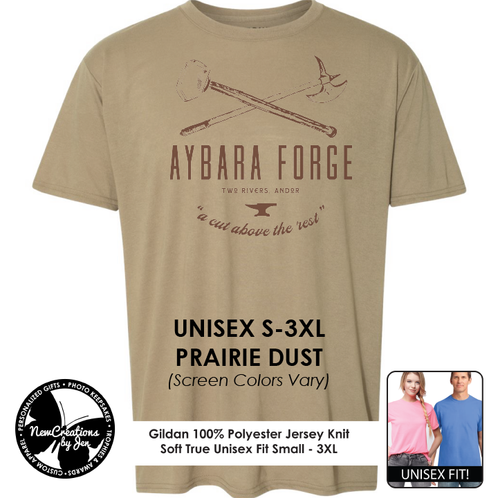Aybara Forge - Camisetas ligeras de recuerdo de la Rueda del Tiempo