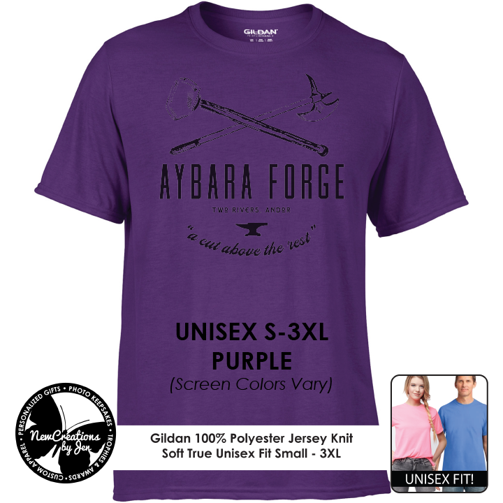 Aybara Forge - Camisetas ligeras de recuerdo de la Rueda del Tiempo
