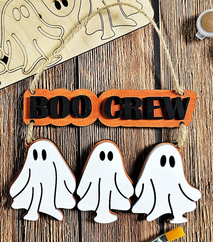 Boo Crew Pop-Out - Kid's Ready to Paint Kit MMO