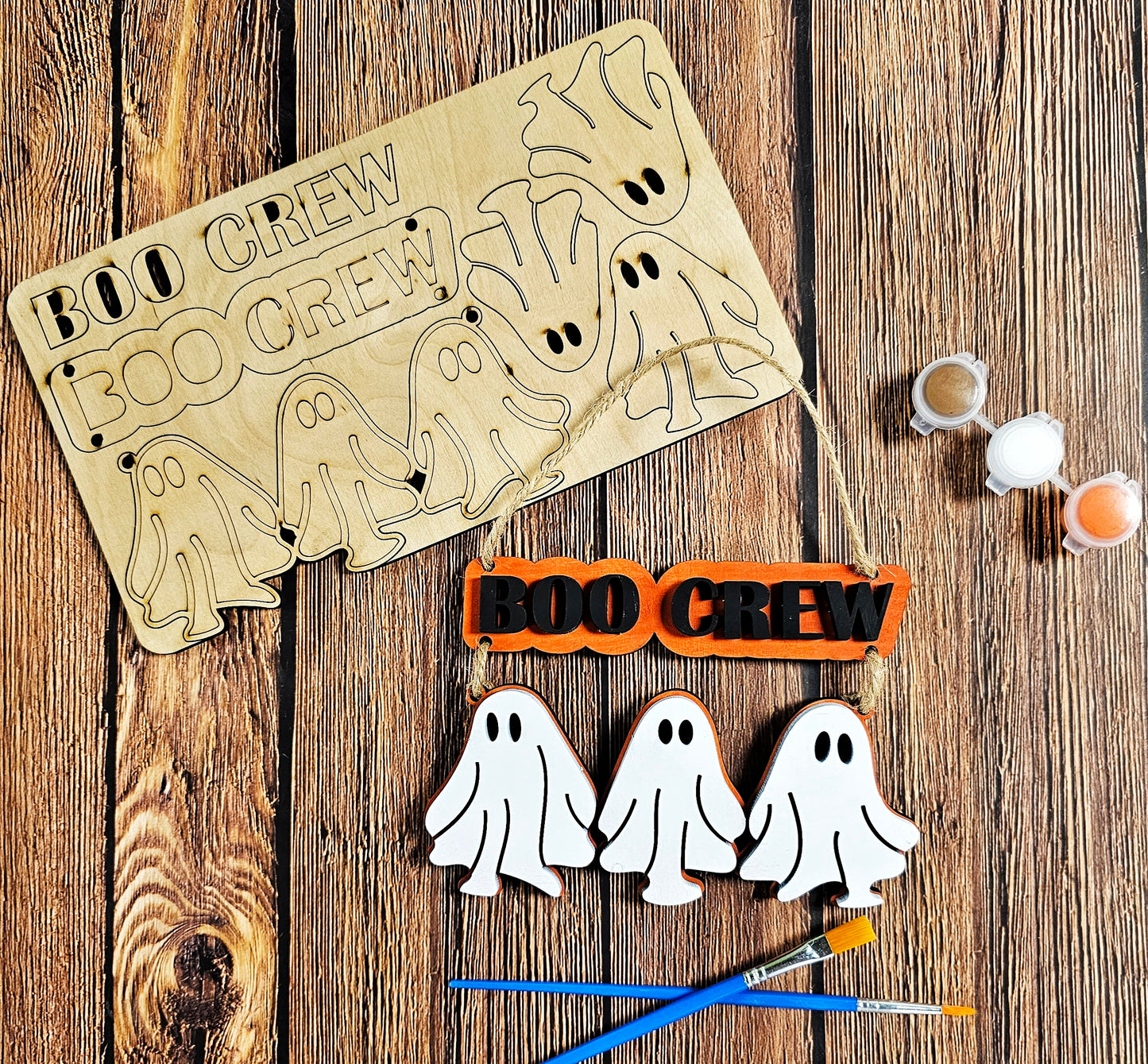 Boo Crew Pop-Out - Kit de pintura para niños MMO