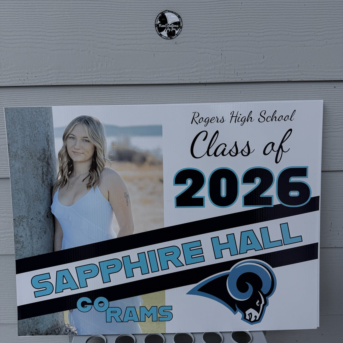 2026 Senior Photo Yard Sign - 24 x 18 Full Color