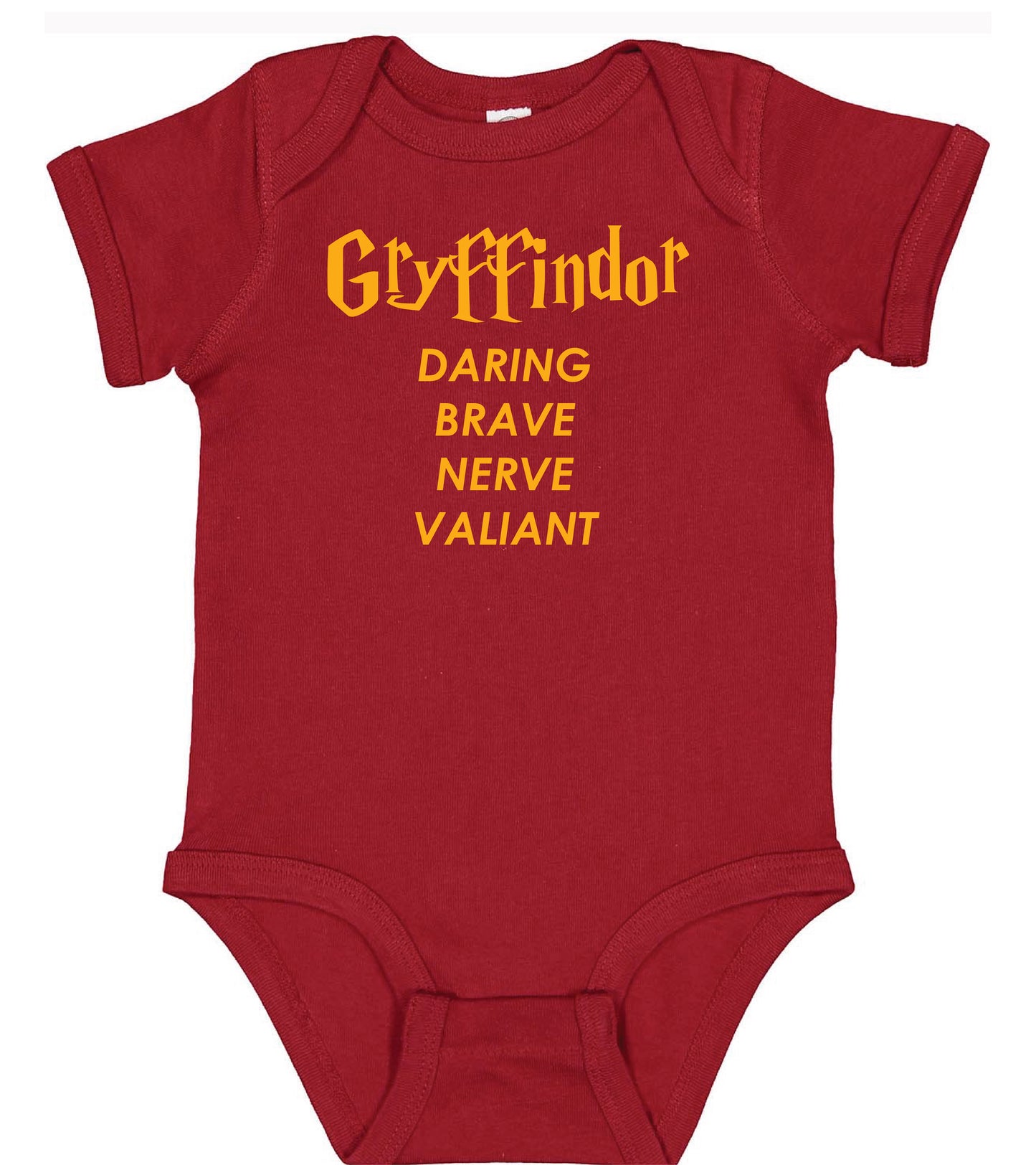 Harry Potter  inspired Sorting Set of onesies - House Names & Attributes