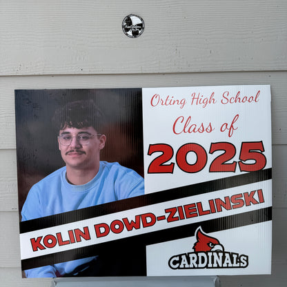 2026 Senior Photo Yard Sign - 24 x 18 Full Color