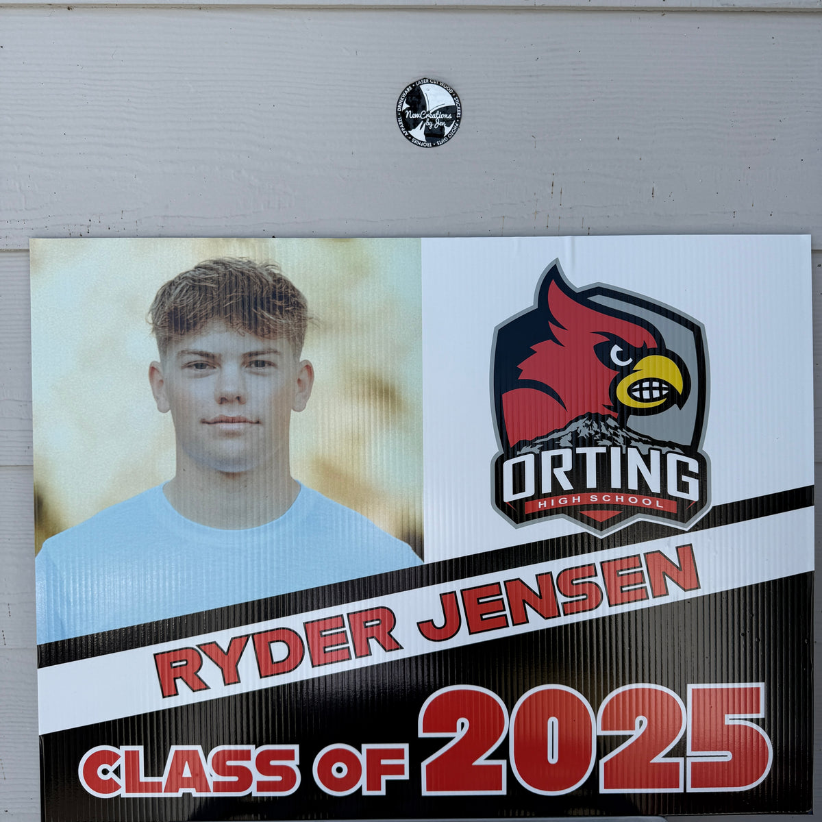2026 Senior Photo Yard Sign - 24 x 18 Full Color