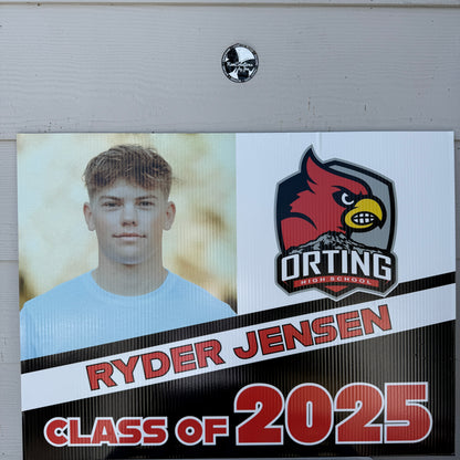 2026 Senior Photo Yard Sign - 24 x 18 Full Color