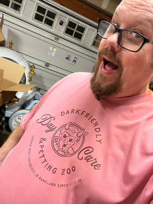 Darkfriendly Daycare & Petting Zoo - Wheel of Time Inspired  Souvenir Lightweight  Tees