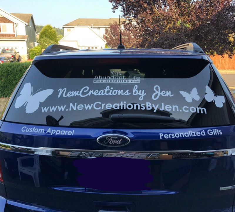 Vinyl Decal (outdoor quality)