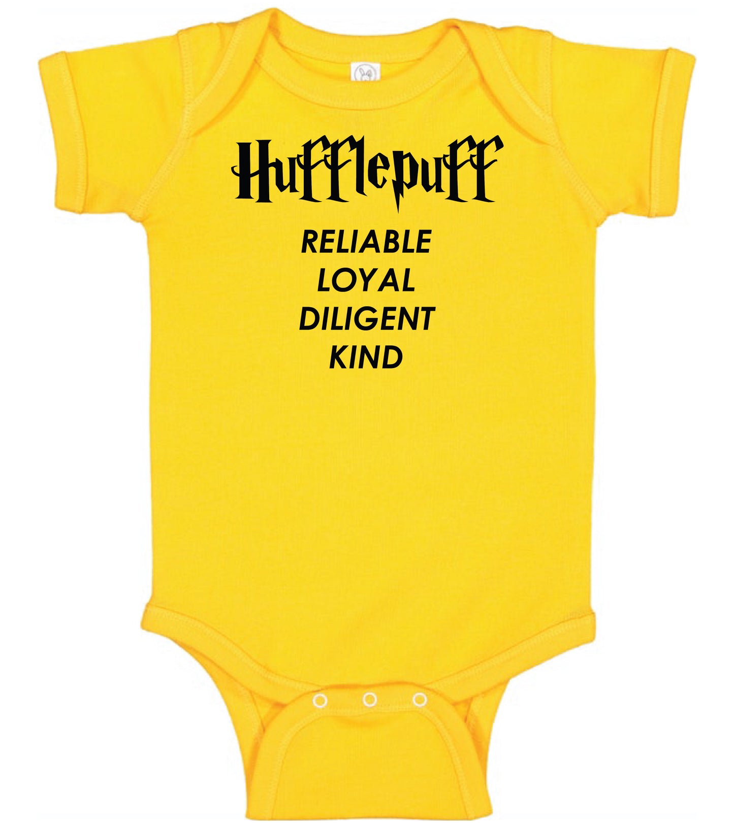 Harry Potter  inspired Sorting Set of onesies - House Names & Attributes