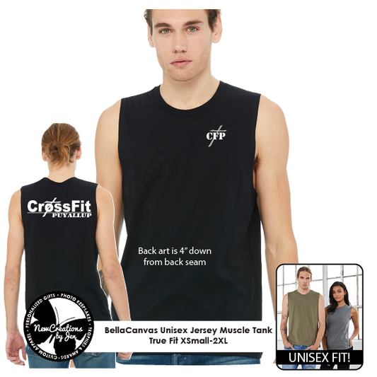Camiseta sin mangas unisex CrossFit