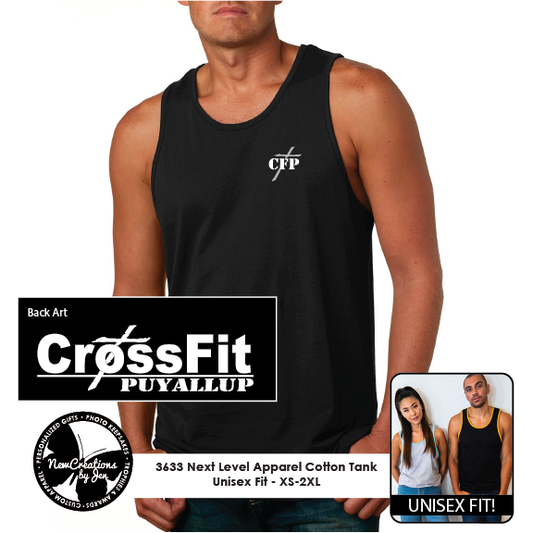 Camiseta de algodón para hombre CrossFit Next Level