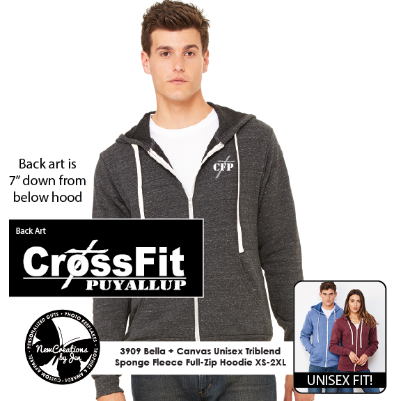 CrossFit Unisex Premium Full-Zip Hoodie