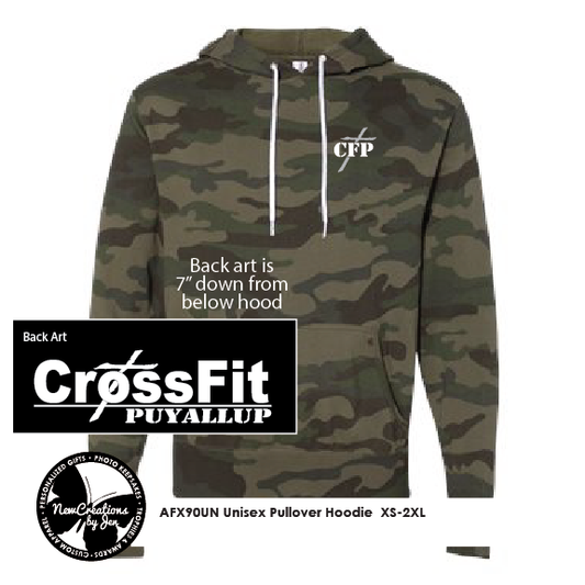 CrossFit Unisex Pullover Hoodie AFX90UN