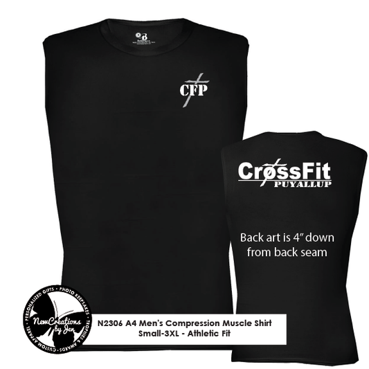 CrossFit A4 Men's Compression Muscle Shirt n2306