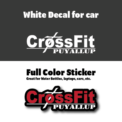 CrossFit Vinyl Decal (outdoor quality)