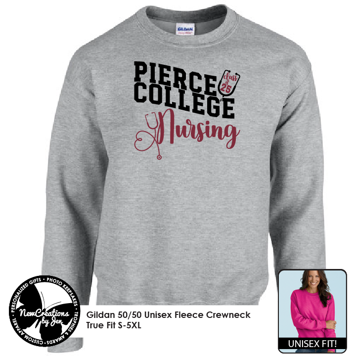 Pierce College Nursing Crewneck Sweatshirt