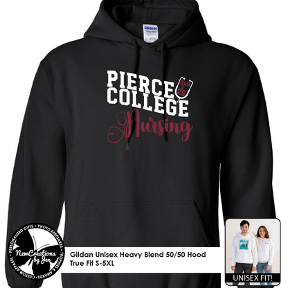 Pierce College Nursing Hooded Sweatshirt