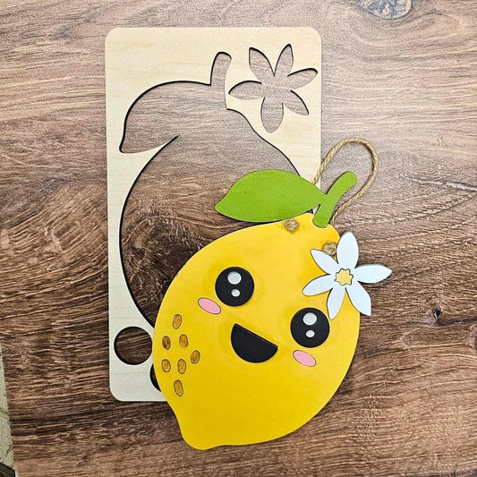 Little Lemon Pop-Out - Kit de pintura para niños