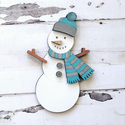 Snowman Pop-Out - Kid's Ready to Paint Kit