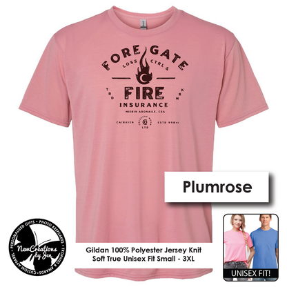 Foregate Fire Insurance  - Wheel of Time inspired Souvenir Lightweight Tees