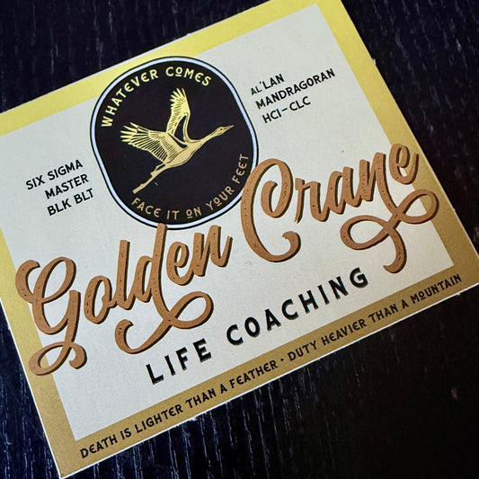 Golden Crane Life Coaching - Randland Souvenir Series Sticker