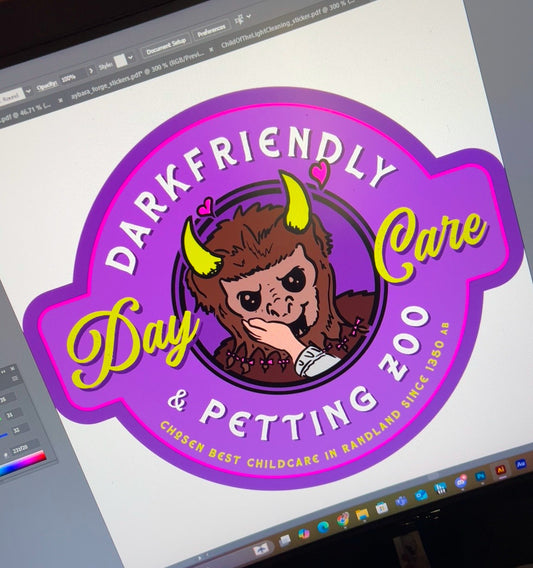 Darkfriendly Daycare & Petting Zoo - Randland Souvenir Series Sticker