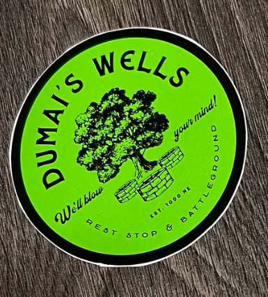 Dumai’s Wells Rest Stop - Randland Souvenir Series Sticker