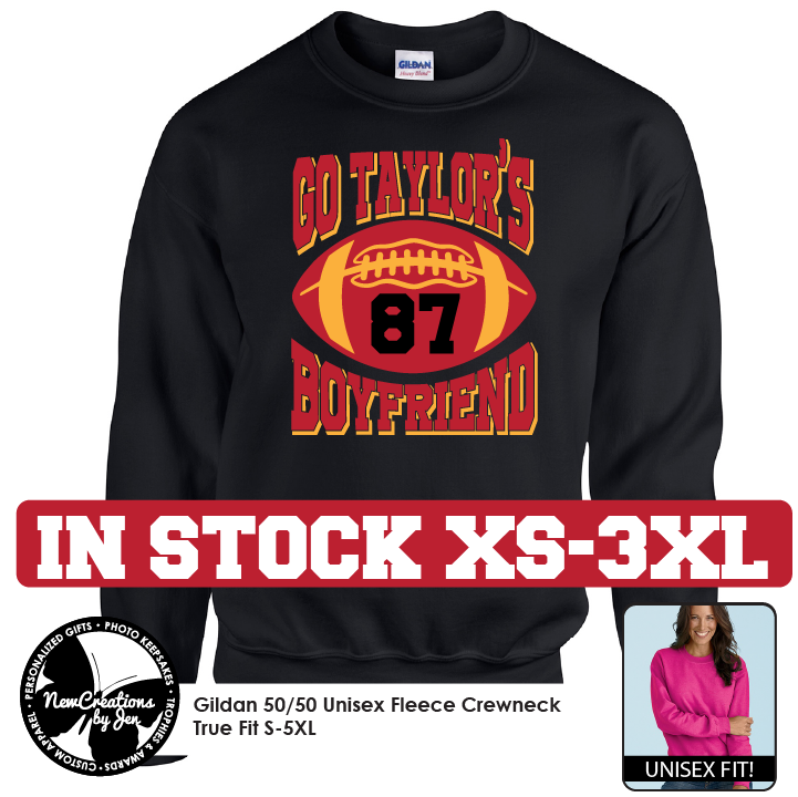 Go Taylor's Boyfriend - Camiseta, sudadera o sudadera con capucha (2 colores)