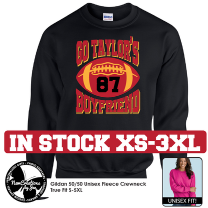 Go Taylor's Boyfriend - Camiseta, sudadera o sudadera con capucha (2 colores)