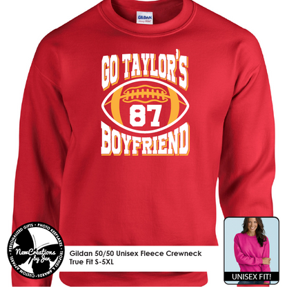 Go Taylor's Boyfriend - Camiseta, sudadera o sudadera con capucha (2 colores)
