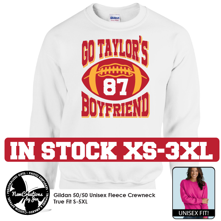 Go Taylor's Boyfriend - Camiseta, sudadera o sudadera con capucha (2 colores)