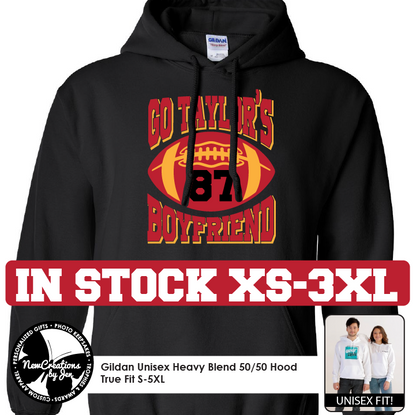 Go Taylor's Boyfriend - Camiseta, sudadera o sudadera con capucha (2 colores)