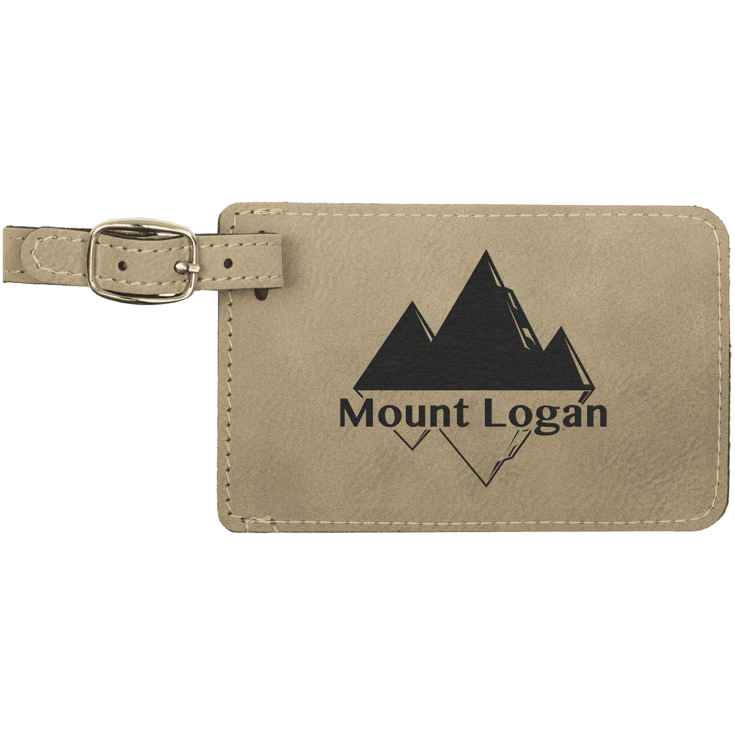 Personalized Leatherette Luggage Tag