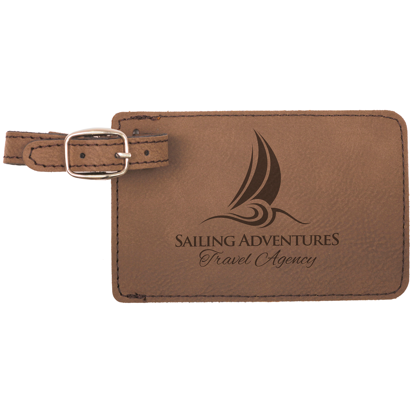 Personalized Leatherette Luggage Tag