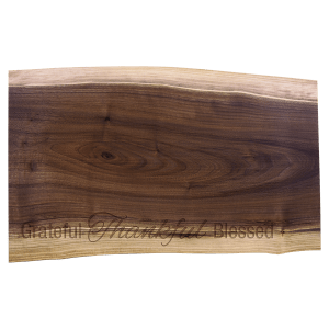 Natural Black Walnut Cutting/Charcuterie Boards