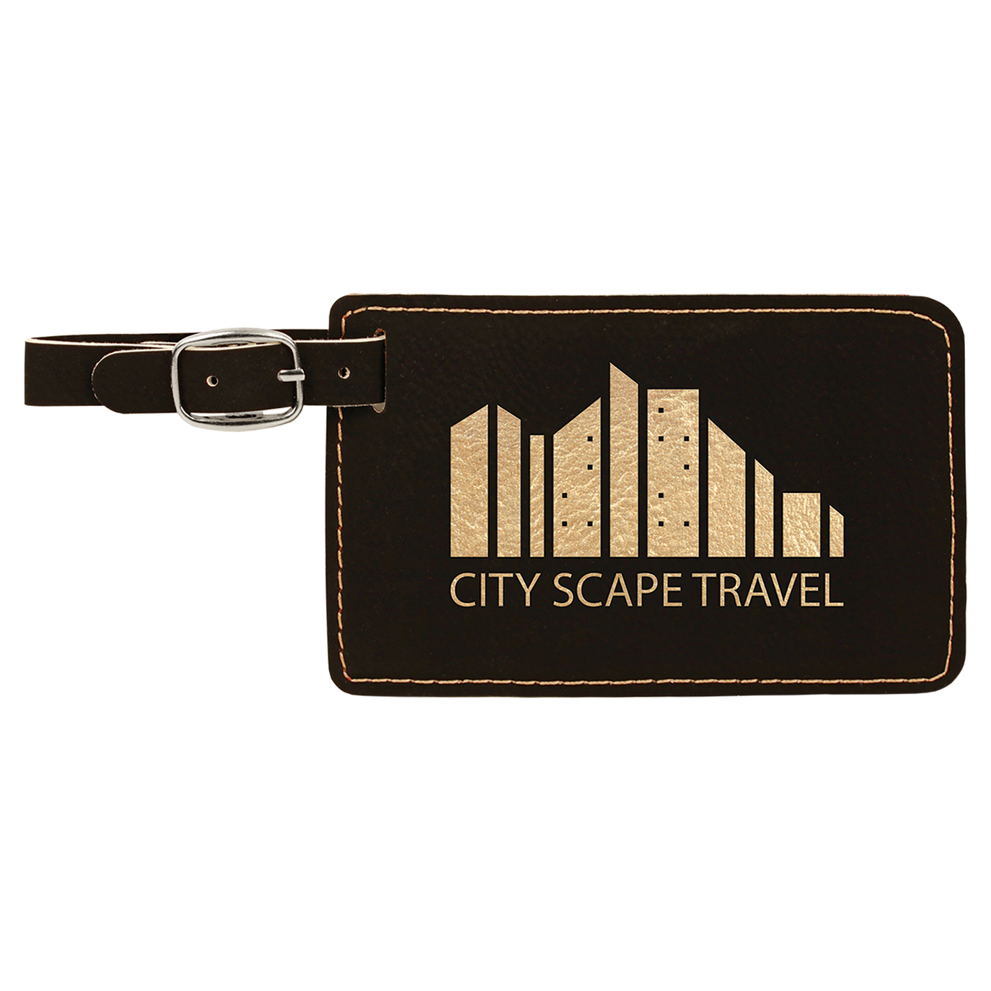 Personalized Leatherette Luggage Tag