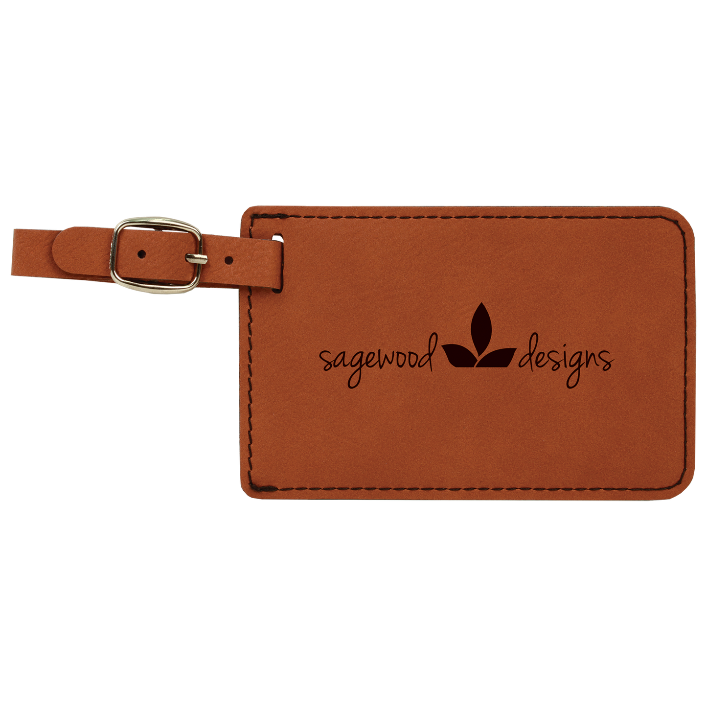 Personalized Leatherette Luggage Tag