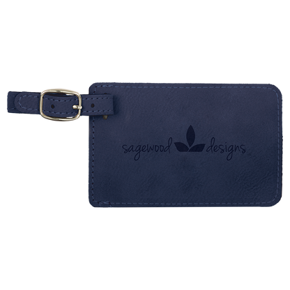 Personalized Leatherette Luggage Tag