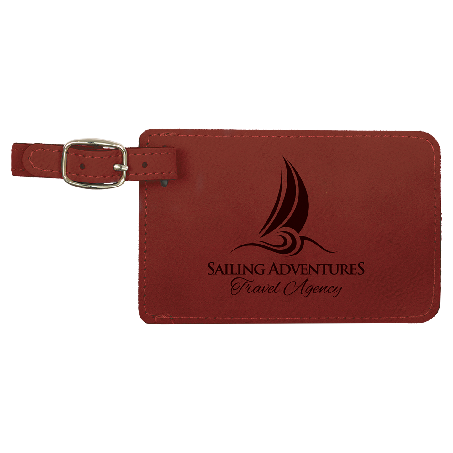 Personalized Leatherette Luggage Tag