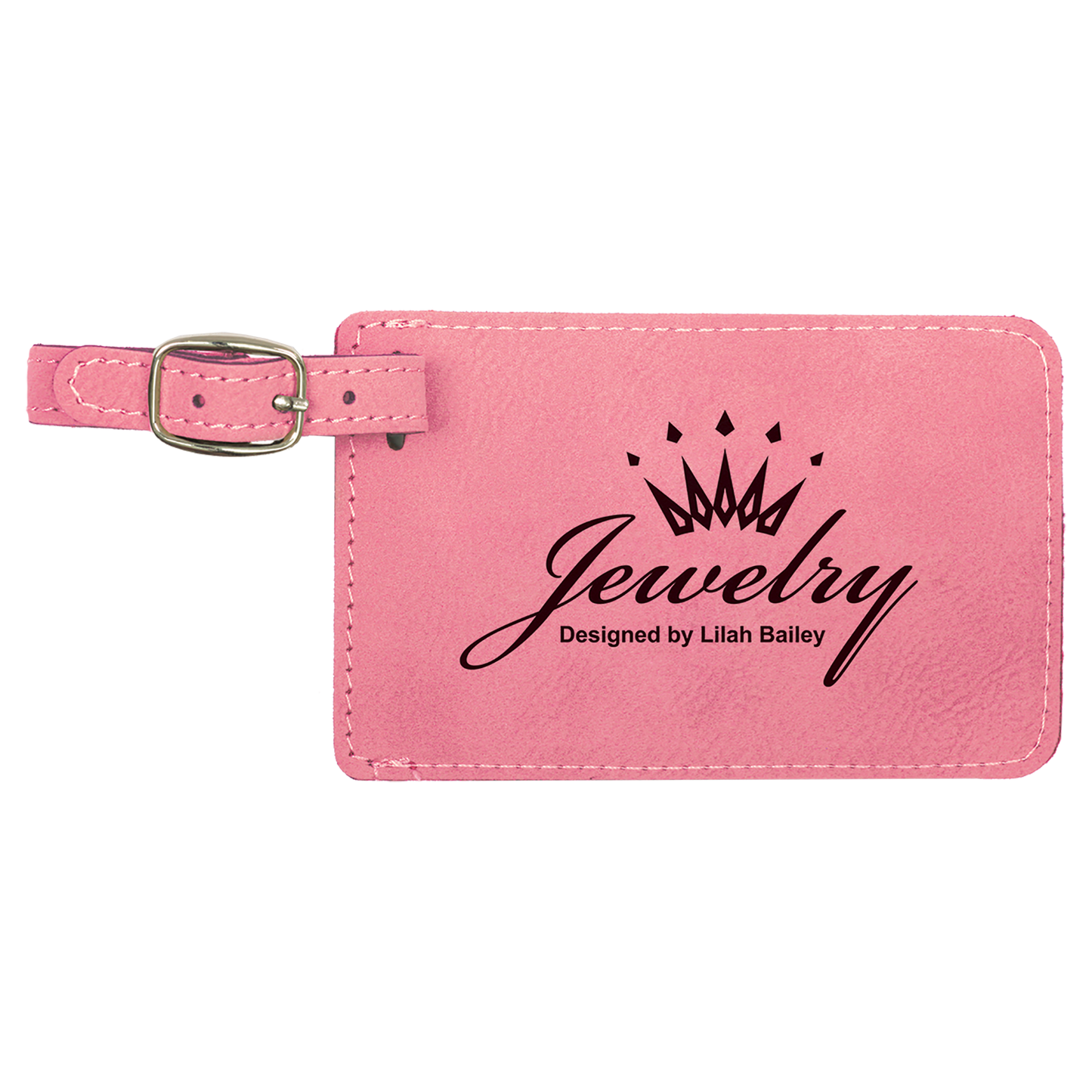 Personalized Leatherette Luggage Tag