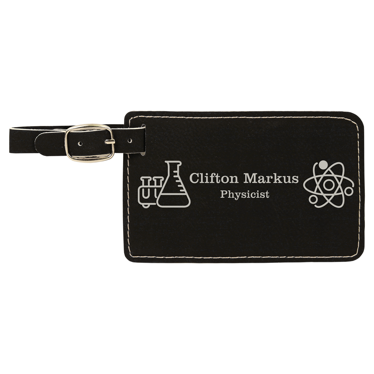 Personalized Leatherette Luggage Tag