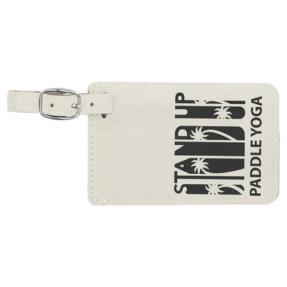 Personalized Leatherette Luggage Tag