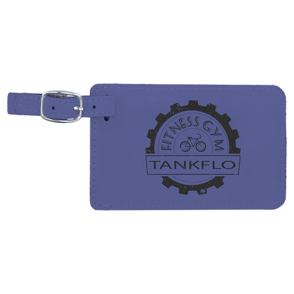 Personalized Leatherette Luggage Tag