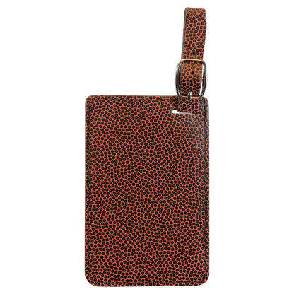 Personalized Leatherette Luggage Tag