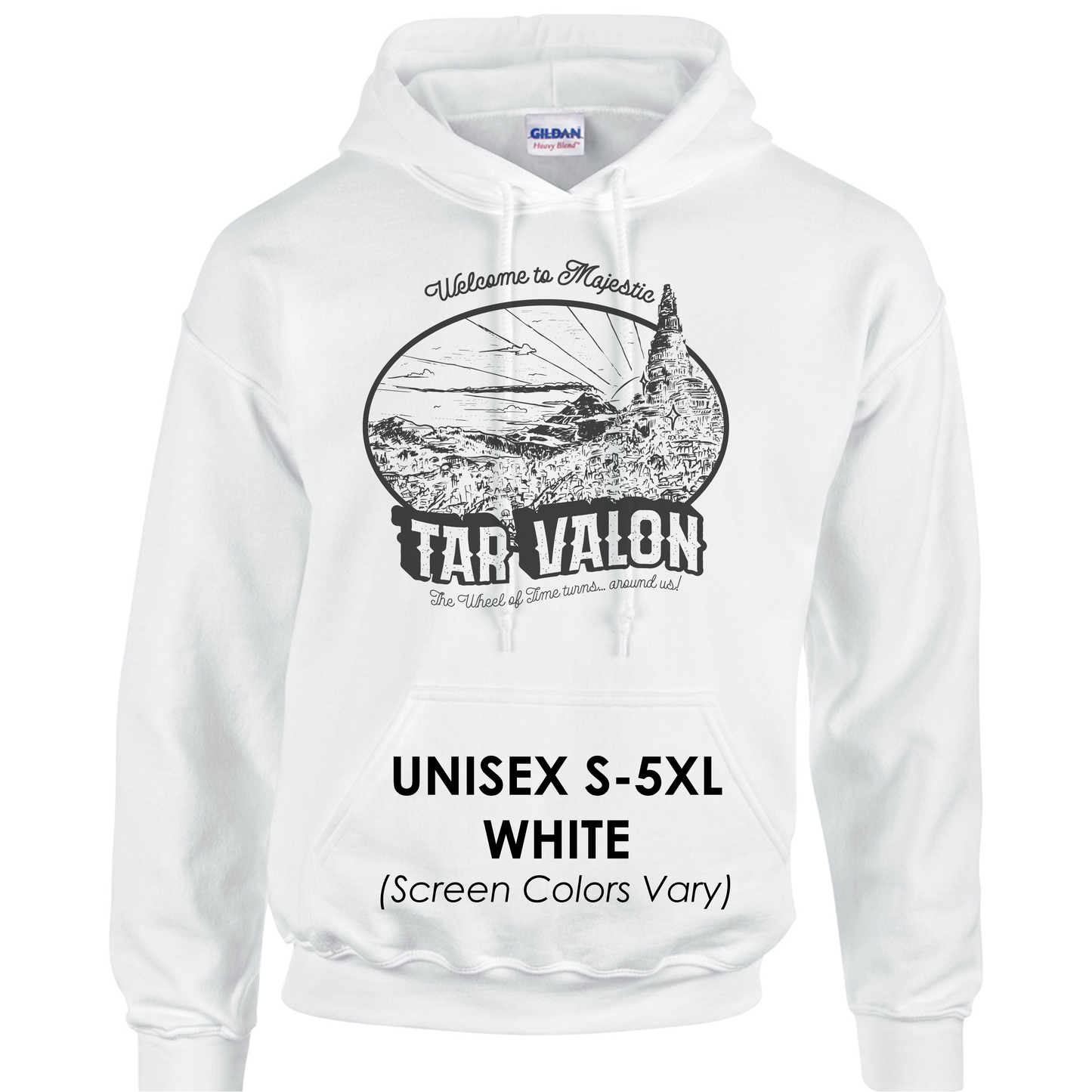 Wheel of Time Vintage Randland Souvenir Series Basic Hoodie
