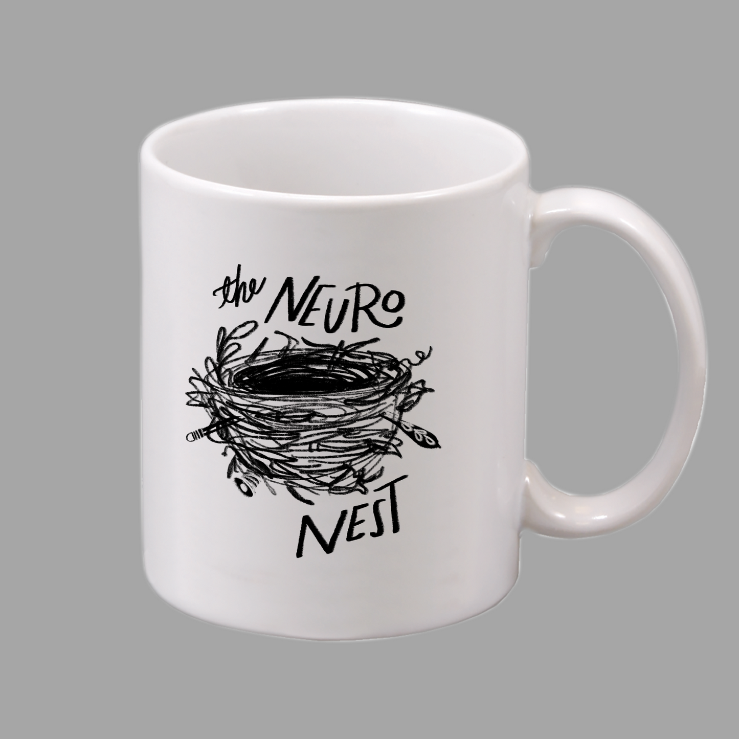 Taza de café Neuro Nest (dos tamaños)