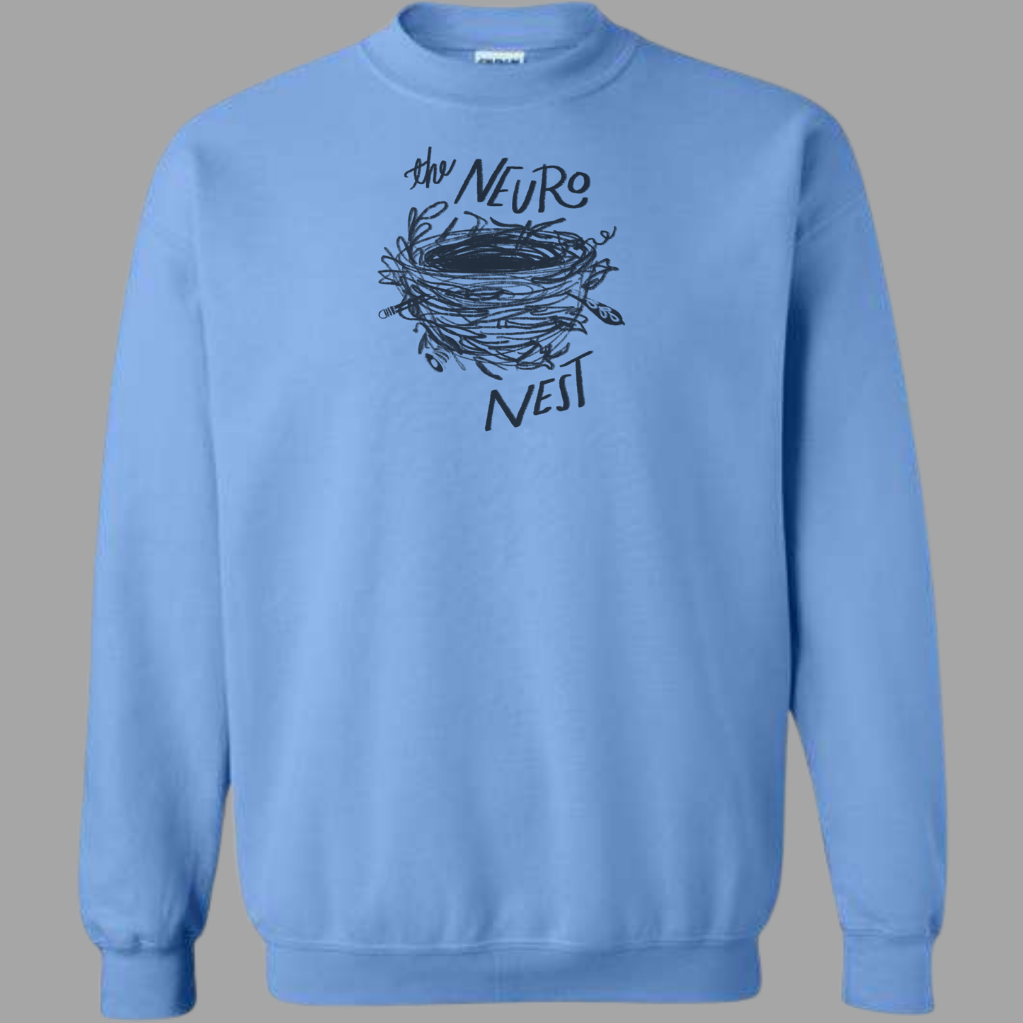 Sudadera de cuello redondo Neuro Nest Gildan G180