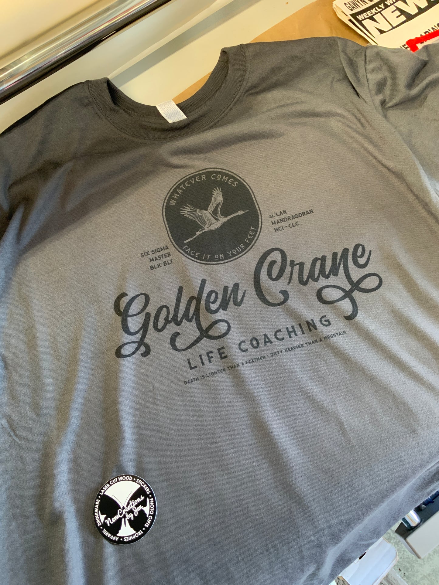 Golden Crane Life Coaching - Camisetas ligeras de recuerdo inspiradas en la Rueda del Tiempo