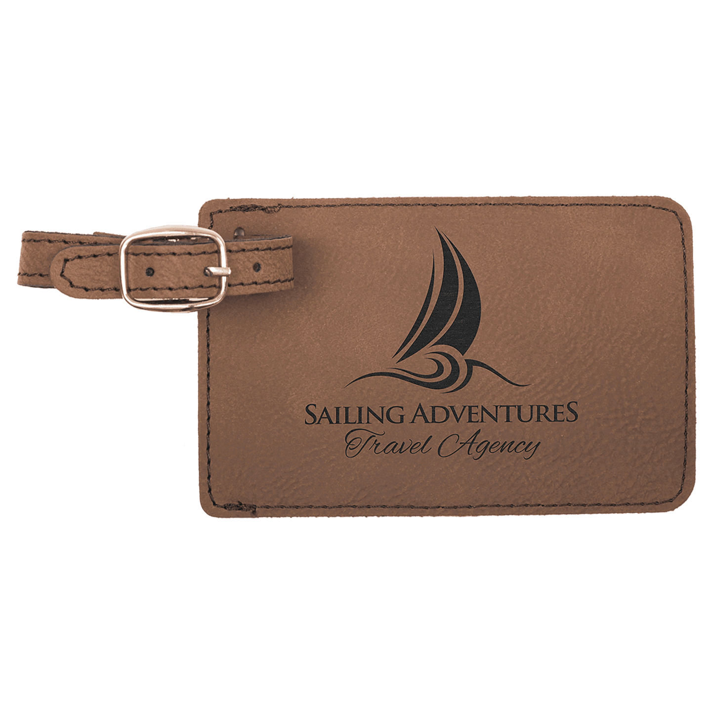 Personalized Leatherette Luggage Tag