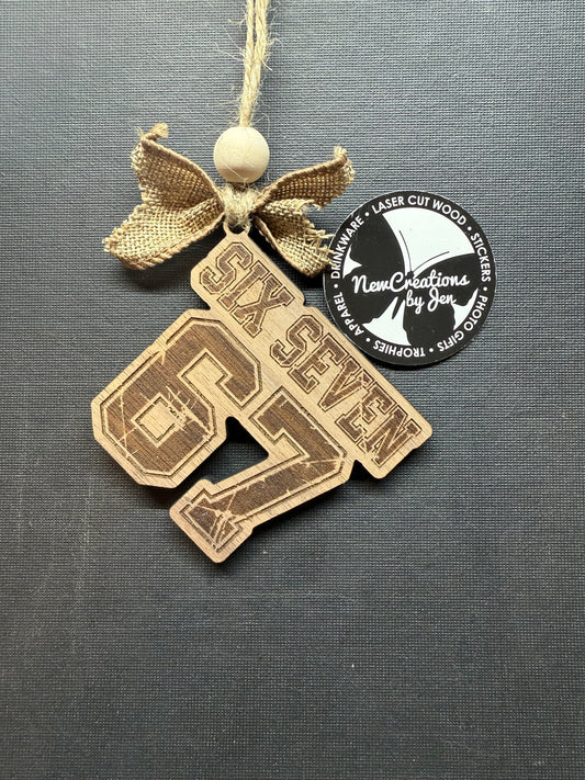 Walnut 67 • Six Seven Ornament (As if…)