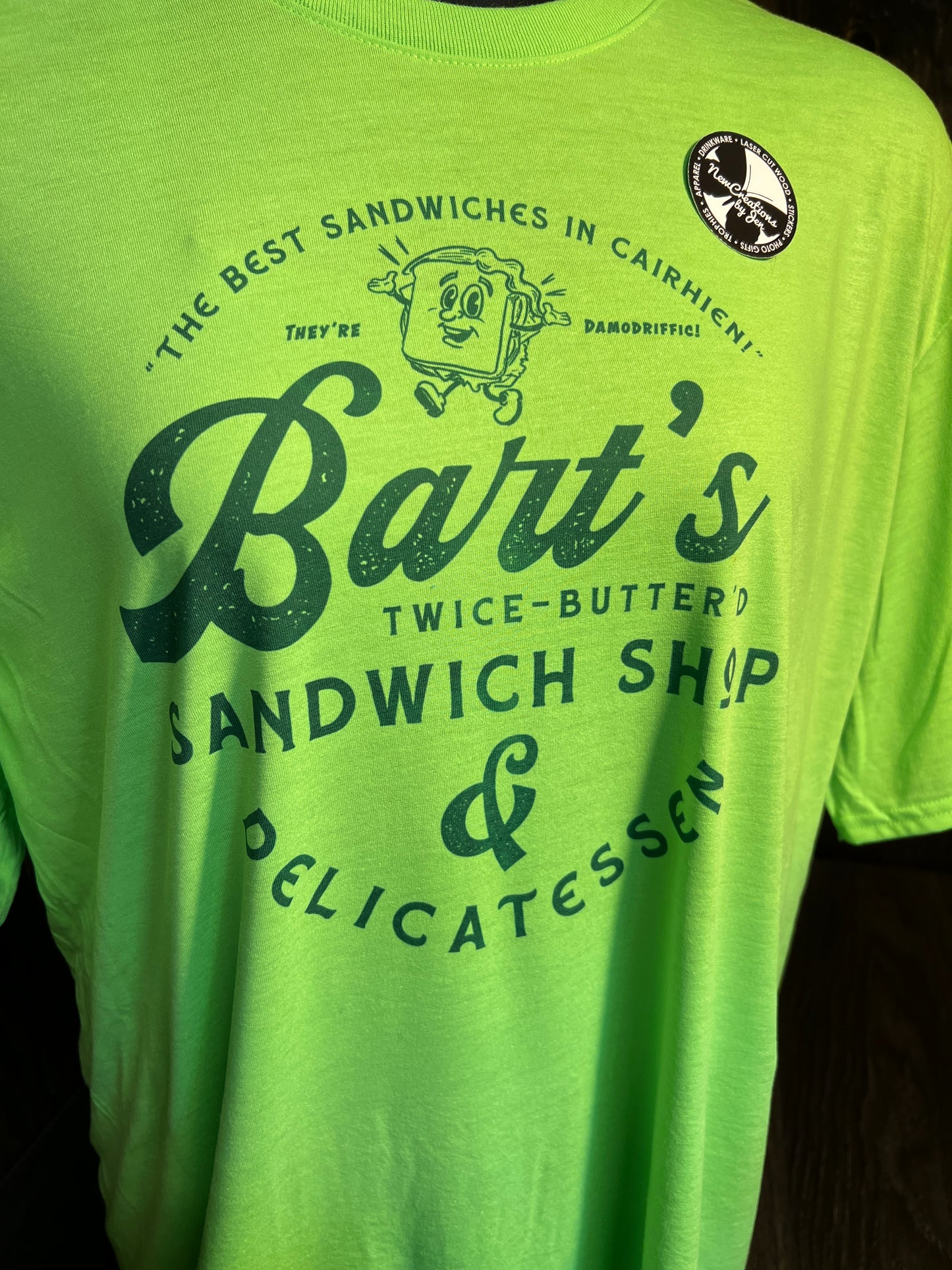 Bart's Sandwich Shop & Delicatessen - Wheel of Time Souvenir Lightweight Tees